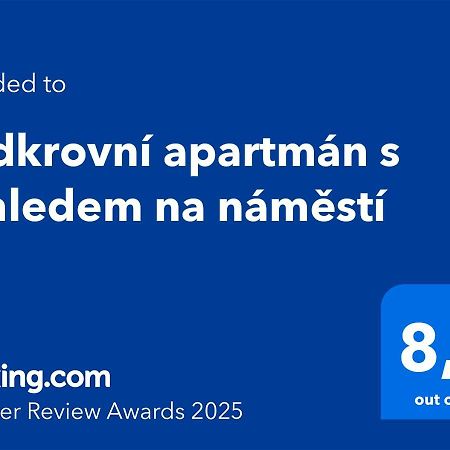 Podkrovni Apartman S Vyhledem Na Namesti Lomnice nad Luznici Luaran gambar